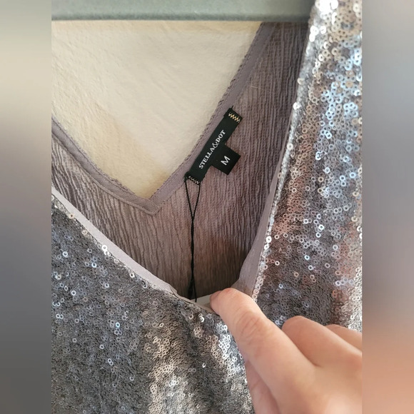 NWT - Stella & Dot - The Renegade Blouse - Size Medium - Picture 9 of 9